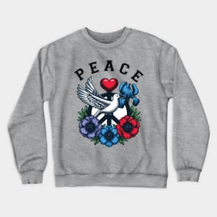 stand for peace Crewneck Sweatshirt